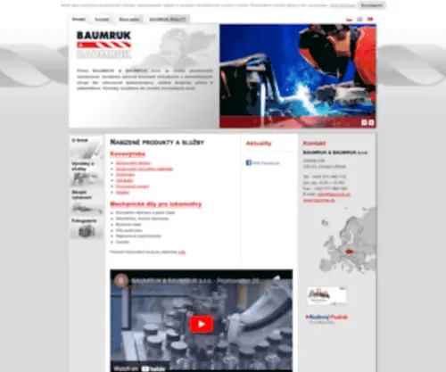 Baumruk.eu(BAUMRUK & BAUMRUK s.r.o) Screenshot
