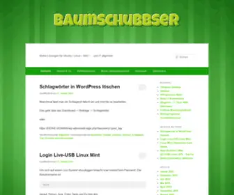 Baumschubbser.de(Meine Lösungen für Ubuntu) Screenshot