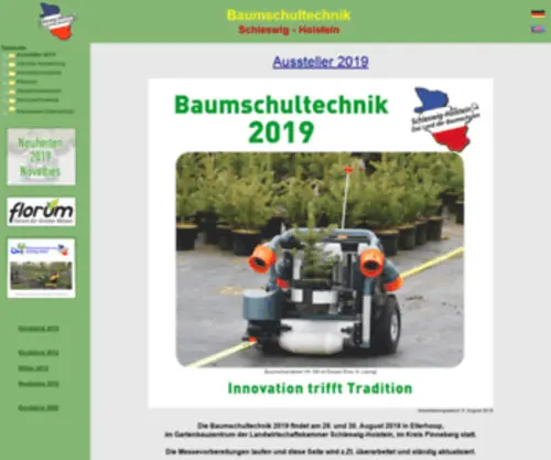 Baumschultechnik.de(Baumschultechnik 2019) Screenshot