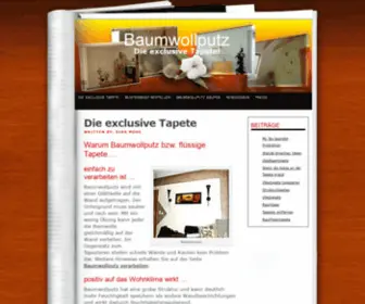 Baumwollputz-Fair.de(Lust auf was Neues) Screenshot