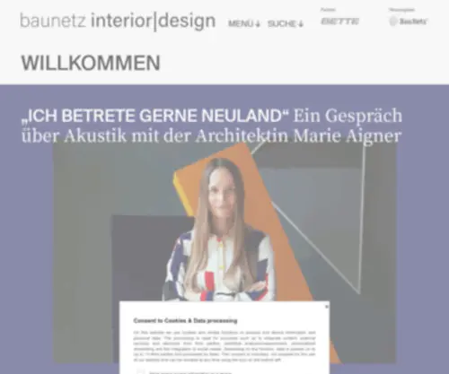 Baunetz-ID.de(Baunetz interior) Screenshot