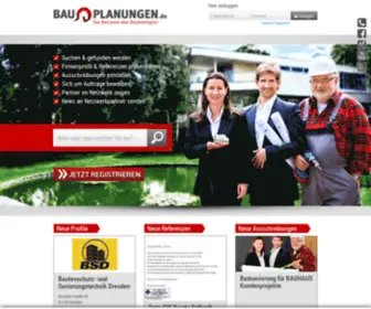 Bauplanungen.de(Bauplanungen) Screenshot