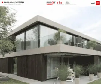 Baureag.ch(BAUREAG Architekten) Screenshot