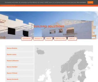Bauroc.eu(Bauroc International) Screenshot