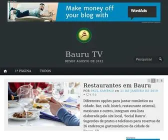 Baurutv.com(Bauru TV) Screenshot