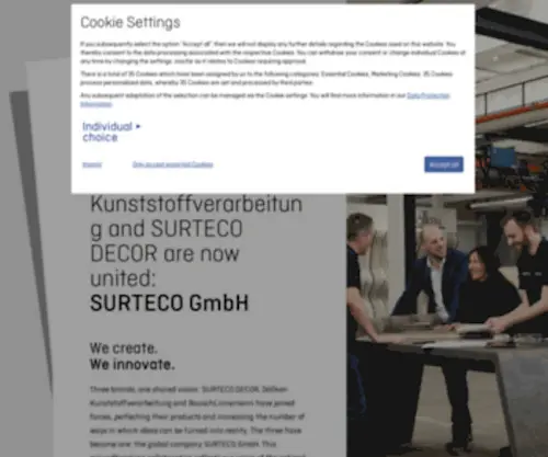 Bauschlinnemann.com(SURTECO GmbH) Screenshot