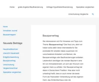 Bausparvertrag.in(Bausparvertrag) Screenshot