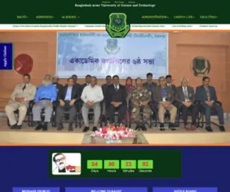 Baust.edu.bd(BAUST Saidpur) Screenshot