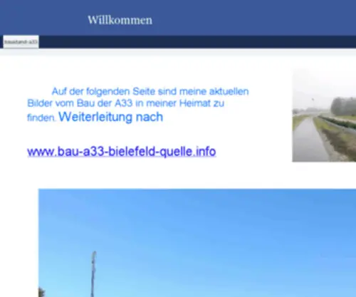 Baustand-A33.info(Baustand A33) Screenshot