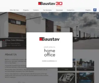 Baustav.cz(O naší společnosti) Screenshot