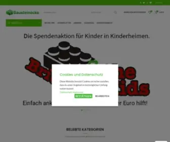 Bausteinecke.de(Shop) Screenshot