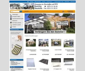 Baustoffe-Shop.com(Buschke Baustoffe GmbH) Screenshot