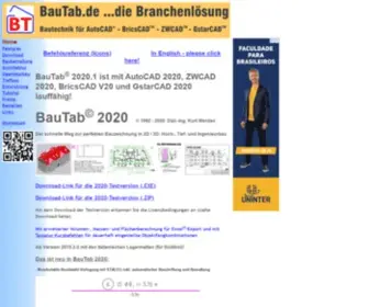 Bautab.de(BauTab) Screenshot