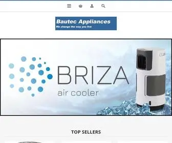 Bautecappliances.co.za(Bautec Appliances) Screenshot