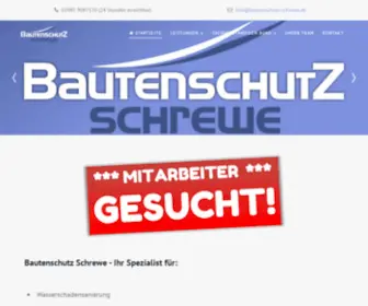 Bautenschutz-SChrewe.de(Bautenschutz Schrewe) Screenshot