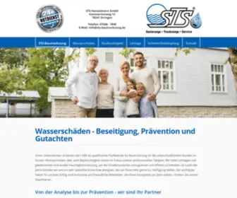 Bautrocknung-STS.de(STS-Bautrocknung Hanselmann in Ihringen) Screenshot