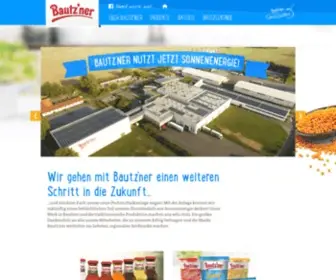 Bautzner.de(Bautz‘ner Startseite) Screenshot