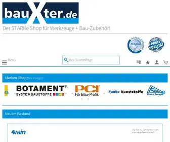 Bauxter.de(Bauxter) Screenshot