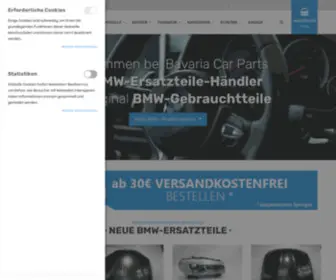 Bavaria-Car-Parts.de(Willkommen bei Bavaria Car Parts) Screenshot