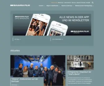 Bavaria-Film.de(Ideas set in motion) Screenshot