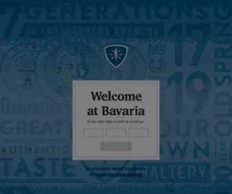 Bavaria.com(Bierbrouwerij Bavaria) Screenshot