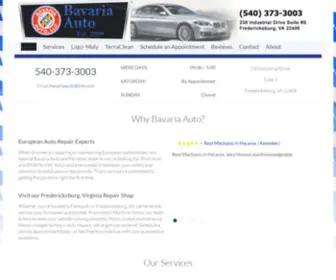 Bavariaautorepairva.com(Bavaria Auto Fredericksburg VA) Screenshot