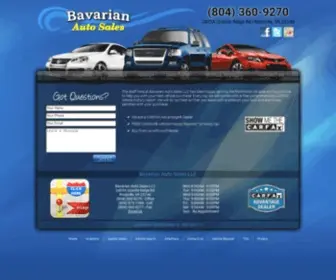 Bavarianautosalesllc.com(All Vehicles for Sale) Screenshot