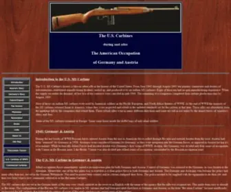 Bavarianm1Carbines.com(Carbines in Germany and Austria) Screenshot