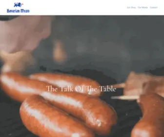 Bavarianmeats.com(Bavarian Meats) Screenshot