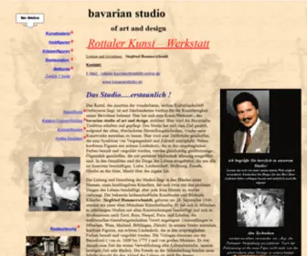 Bavarianstudio.de(Bildhauerei) Screenshot