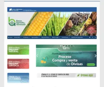 Bav.com.ve(Banco Agr) Screenshot