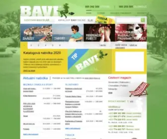 Bavi.cz(Cestovní kancelář Bavi) Screenshot