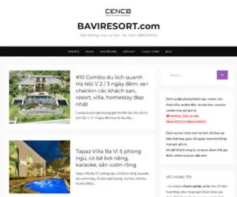 Baviresort.com(Đặt phòng) Screenshot