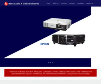 Bavs.co.in(Bass Audio and Video Solutions Hyderabad) Screenshot