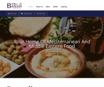 Bawadidc.com(Mediterranean & Middle Eastern Food) Screenshot