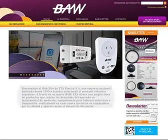 Bawelectric.com(BAW electric) Screenshot