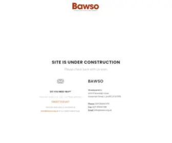 Bawso.org.uk(Providing specialist services for BME communities) Screenshot