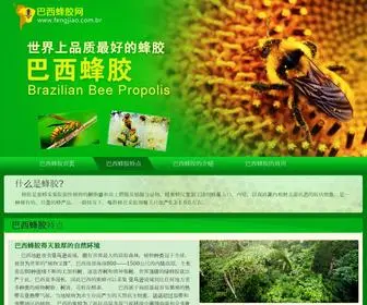 Baxifengjiao.com(巴西蜂胶网) Screenshot