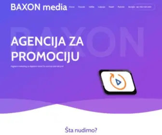 Baxon.ba(BAXON Media) Screenshot