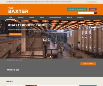 Baxter.co.za(Baxter Theatre Centre) Screenshot