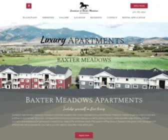 Baxtermeadowsapts.com(Baxter Meadows Apartments) Screenshot