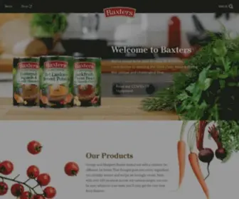 Baxters.com(Home) Screenshot