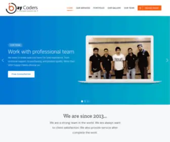 Bay-Coders.com(Website Development & Digital Marketing Agency in Bangladesh) Screenshot