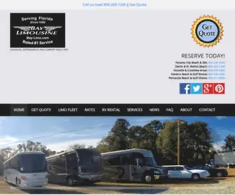 Bay-Limo.com(Bay Limousine) Screenshot