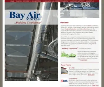 Bayairsystems.com(Bay Air Systems) Screenshot