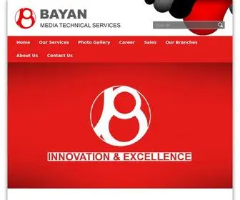 Bayan-Media.com(Bayan Media Technical Services) Screenshot