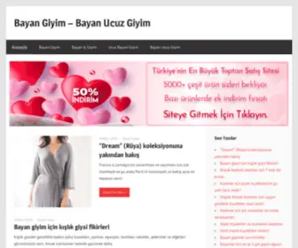 Bayangiyim.com.tr(Öntanımlı) Screenshot