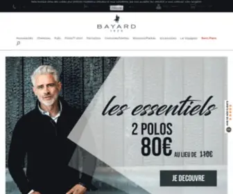 Bayard-Homme.fr(Bayard) Screenshot