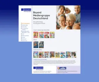 Bayardmedia.de(Bayard Mediengruppe Deutschland) Screenshot