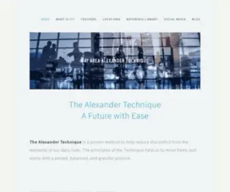 Bayareaat.com(Bay Area Alexander Technique) Screenshot